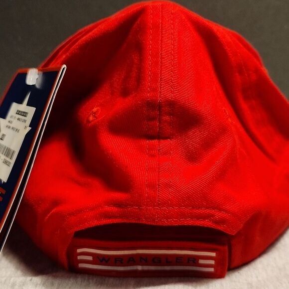 Wrangler National Patriot Velcroback Hat - New - Picture 4 of 8